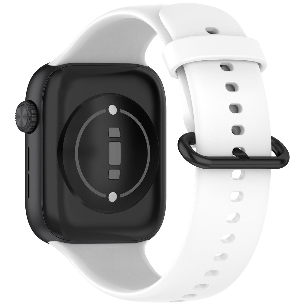 Honor Watch 5 Soft Silicone Watch Strap Adjustable Replacement Watchband - White#serie_3
