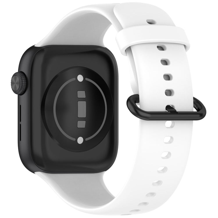 Honor Watch 5 Soft Silicone Watch Strap Adjustable Replacement Watchband - White#serie_3