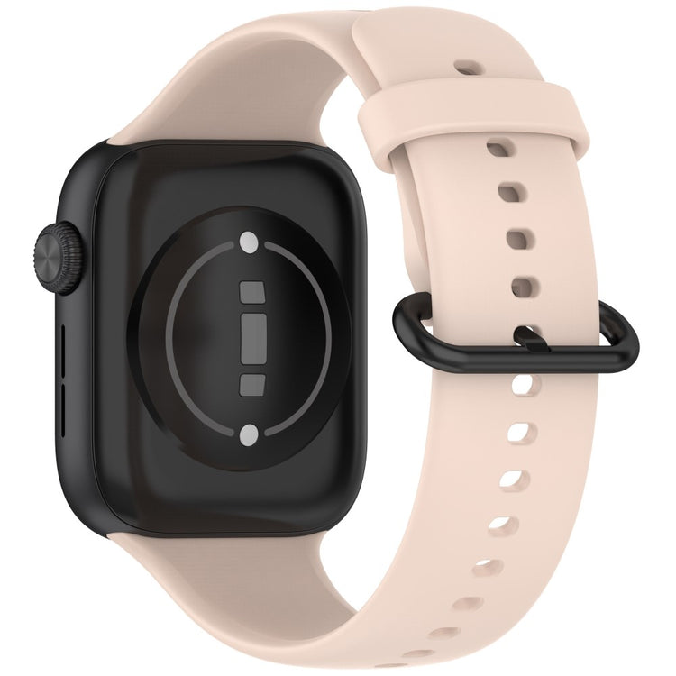 Honor Watch 5 Soft Silicone Watch Strap Adjustable Replacement Watchband - Light Pink#serie_6