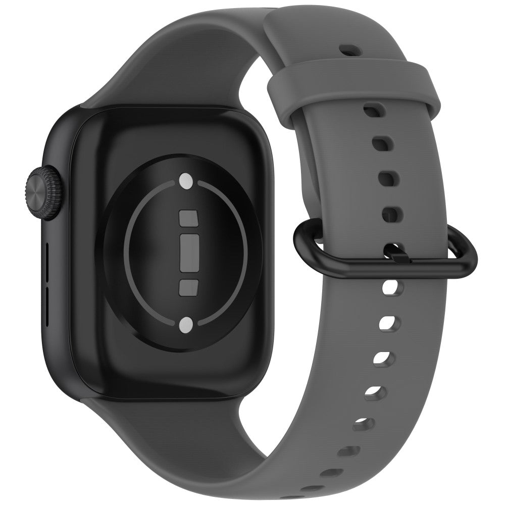 Honor Watch 5 Soft Silicone Watch Strap Adjustable Replacement Watchband - Dark Grey#serie_8