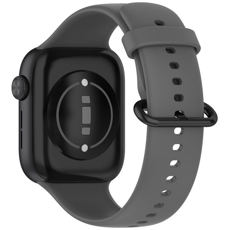 Honor Watch 5 Soft Silicone Watch Strap Adjustable Replacement Watchband - Dark Grey#serie_8