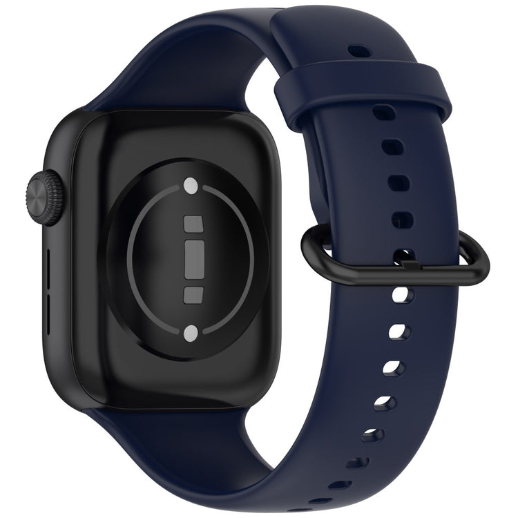 Honor Watch 5 Soft Silicone Watch Strap Adjustable Replacement Watchband - Dark Blue#serie_9