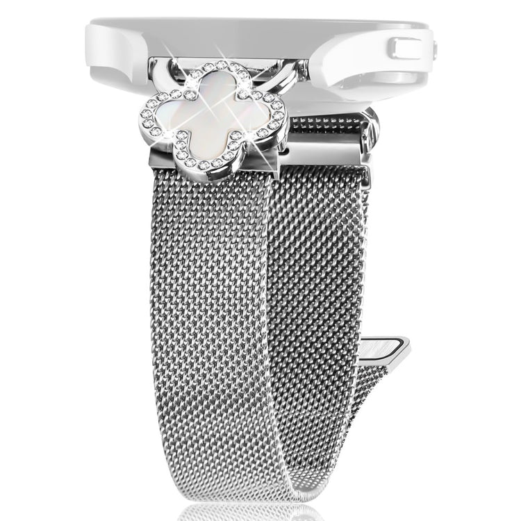Gabb Watch 2 Milanese Band Stainless Steel Magnetic Watch Strap with Clover Connector, Size: S - Silver  /  Colored#serie_1