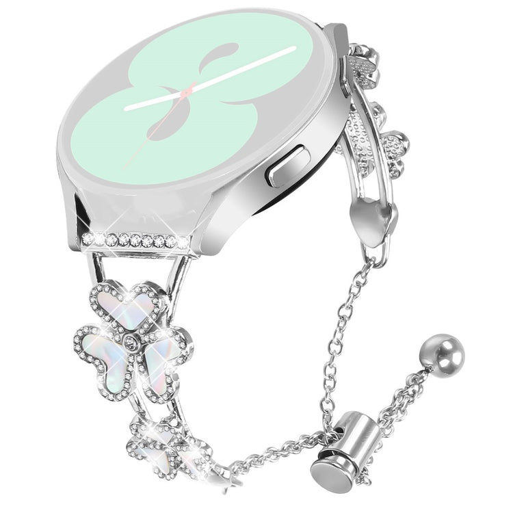 Metal Band Huami Amazfit GTS Heart Clover Decor Watch Strap - Silver#serie_1