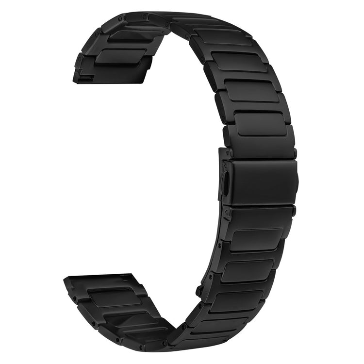 Metal Watch Band Fitbit Versa 2 / Versa Lite / Versa Adjustable Watch Strap - Black#serie_1