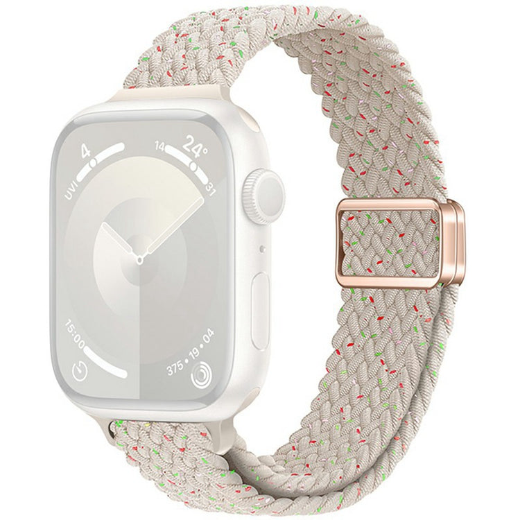 KALEBOL Braided Watch Band Apple Watch Series 10 46mm Elastic Nylon Strap - Colorful Starlight#serie_5