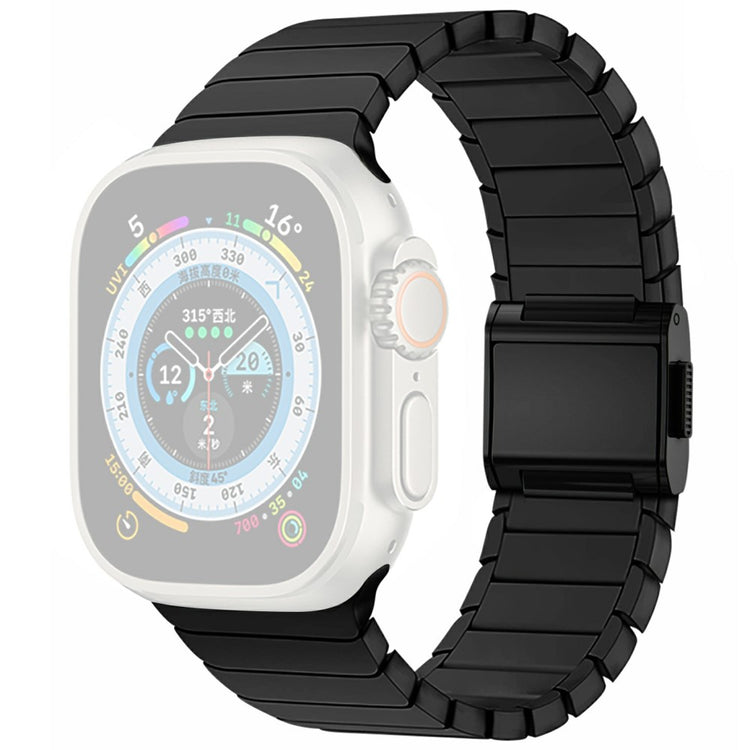 Watch Band Apple Watch Series 10 46mm Replacement Titanium Strap - Black#serie_1