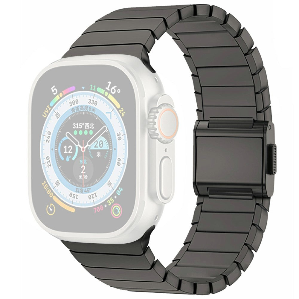 Watch Band Apple Watch Series 10 46mm Replacement Titanium Strap - Dark Grey#serie_2