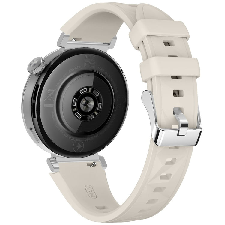 KALEBOL 18mm Watch Band Huawei Watch GT 5 41mm / Watch GT 4 41mm / Garmin Venu 3S Sport Replacement Silicone Strap - Starlight#serie_6