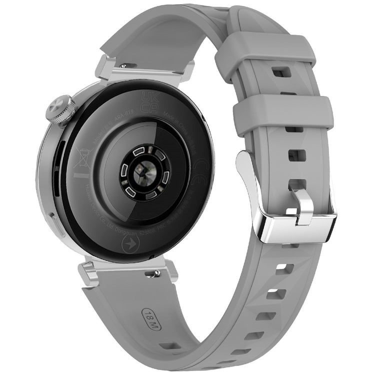 KALEBOL 18mm Watch Band Huawei Watch GT 5 41mm / Watch GT 4 41mm / Garmin Venu 3S Sport Replacement Silicone Strap - Dark Grey#serie_11