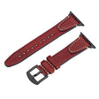 Uskomattoman Fantastinen Apple Smartwatch Aitoa Nahkaa Yleinen Ranneke