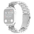 Super Mukava Apple Smartwatch Metalli Ja Strassit Yleinen Ranneke