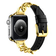 Hieno Apple Smartwatch Aitoa Nahkaa Yleinen Ranneke