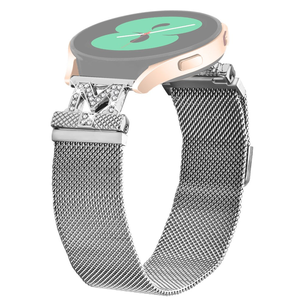 Huami Amazfit GTS 2 Bands Stainless Steel M-Type Milanese Watch Band Silver Wrist Strap#serie_1