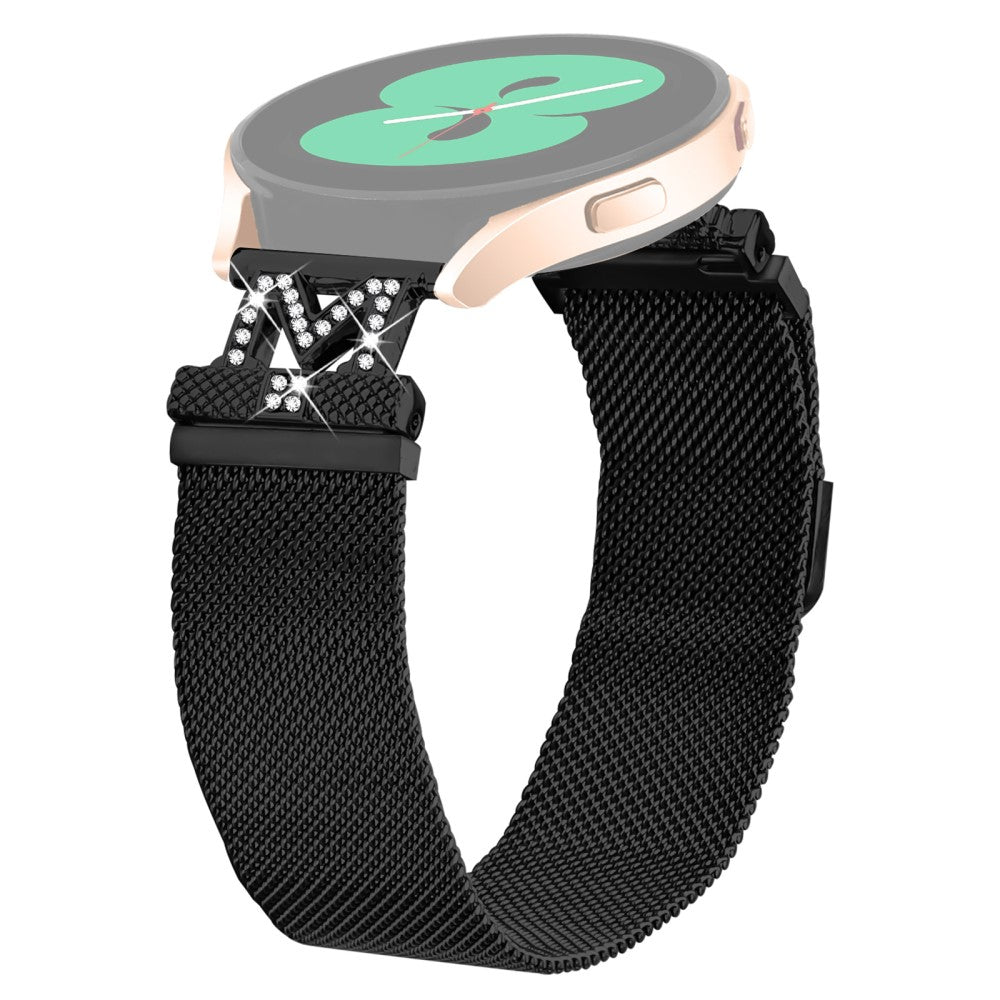 M-Type Milanese Bands Huami Amazfit GTS 2 Stainless Steel Metal Strap - Black#serie_1