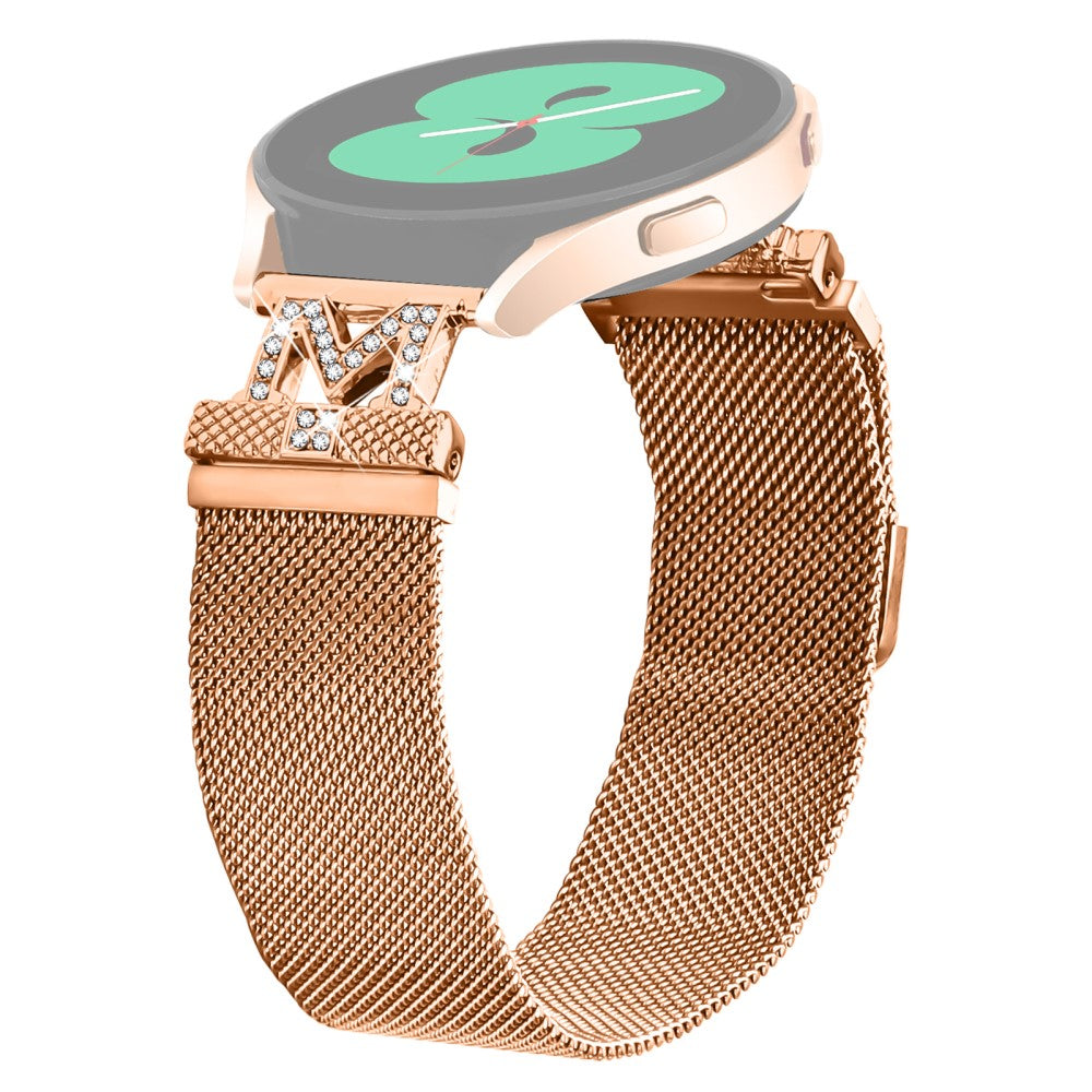 M-Type Milanese Bands Huami Amazfit GTS 2 Stainless Steel Metal Strap - Rose Gold#serie_3