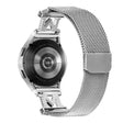Erittäin Tyylikäs Samsung Smartwatch Metalli Ja Strassit Yleinen Ranneke