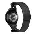 Ehdottoman Miellyttävä Samsung Smartwatch Metalli Ja Strassit Yleinen Ranneke