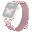 Loistava Apple Smartwatch Metalli Ja Strassit Yleinen Ranneke
