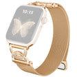 Loistava Apple Smartwatch Metalli Ja Strassit Yleinen Ranneke