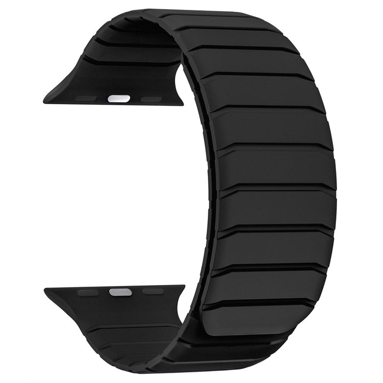 Watch Band Apple Watch Series 41mm - 40mm - 38mmFluororubber Wrist Strap - Black#serie_2
