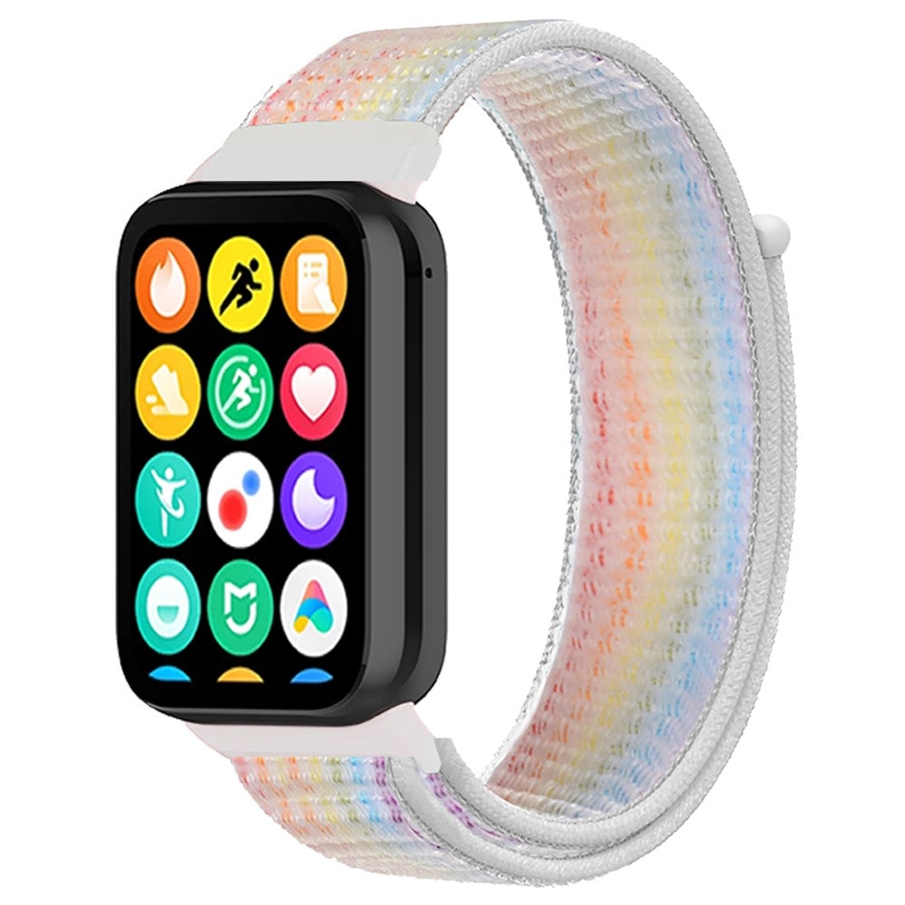 Helt Vildt Cool Nylon Rem passer til Xiaomi Smart Band 8 Pro - Flerfarvet#serie_13