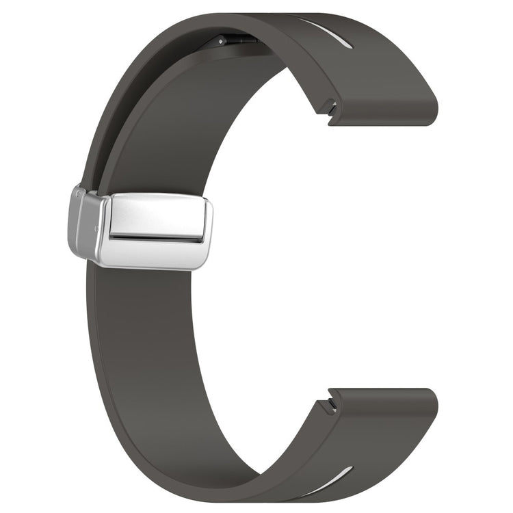 Vildt Smuk Silikone Universal Rem passer til Smartwatch - Sølv#serie_6