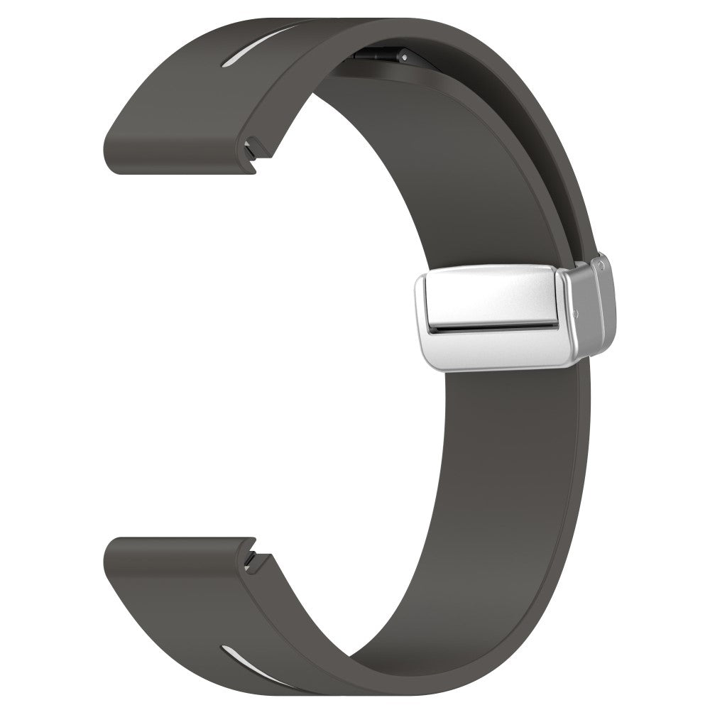 Vildt Smuk Silikone Universal Rem passer til Smartwatch - Sølv#serie_6