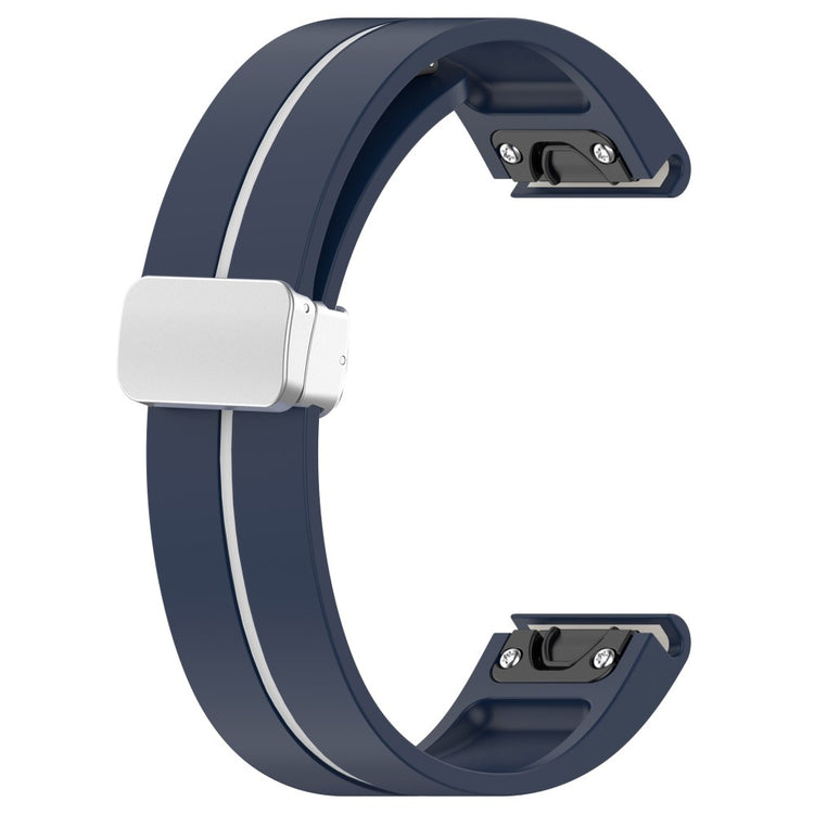 Vildt Smuk Silikone Universal Rem passer til Smartwatch - Blå#serie_8