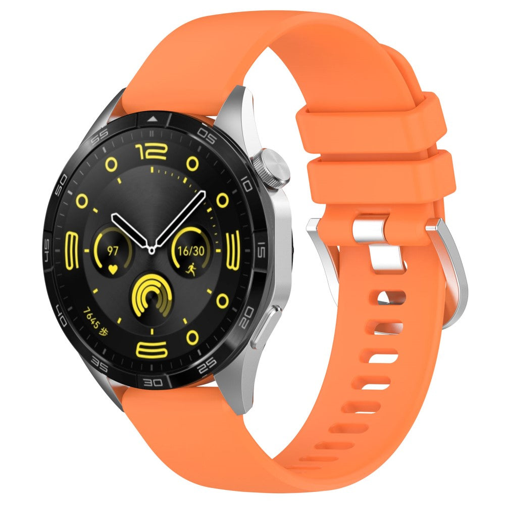 Helt Vildt Flot Silikone Universal Rem passer til Smartwatch - Orange#serie_2