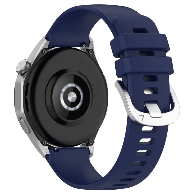 Helt Vildt Flot Silikone Universal Rem passer til Smartwatch - Blå#serie_6