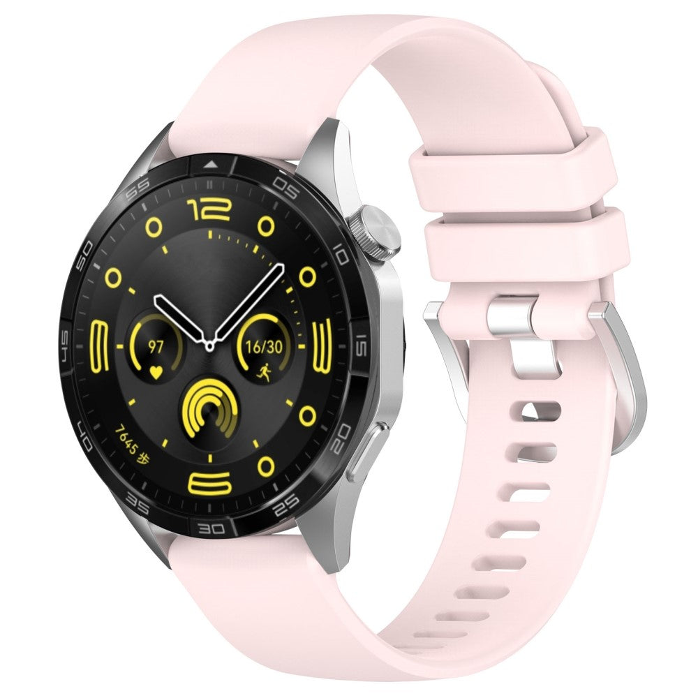 Helt Vildt Flot Silikone Universal Rem passer til Smartwatch - Pink#serie_8