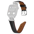 Apple Smartwatch Keinonahka Ja Strassit Yleinen Ranneke