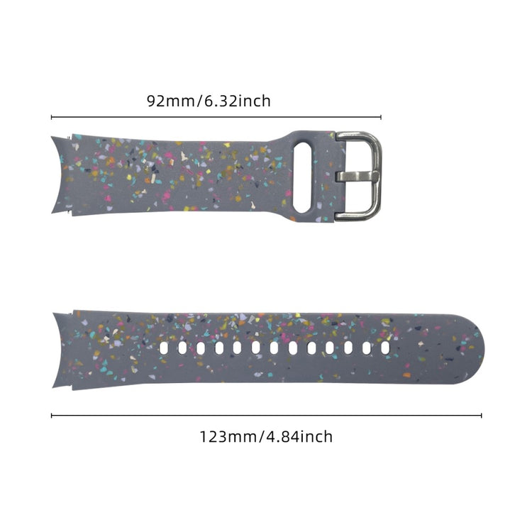 Rigtigt Slidstærk Silikone Universal Rem passer til Samsung Smartwatch - Blå#serie_2