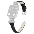 Apple Smartwatch Keinonahka Ja Strassit Yleinen Ranneke