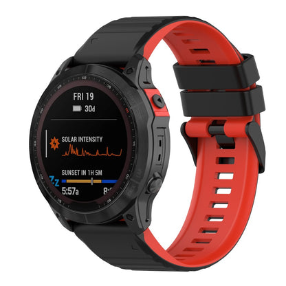 Super Nydelig Silikone Universal Rem passer til Smartwatch - Rød#serie_4