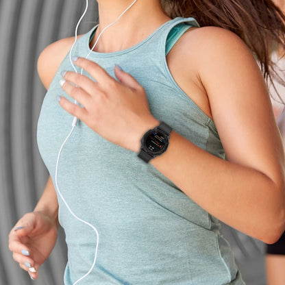 Super Nydelig Silikone Universal Rem passer til Smartwatch - Grøn#serie_7