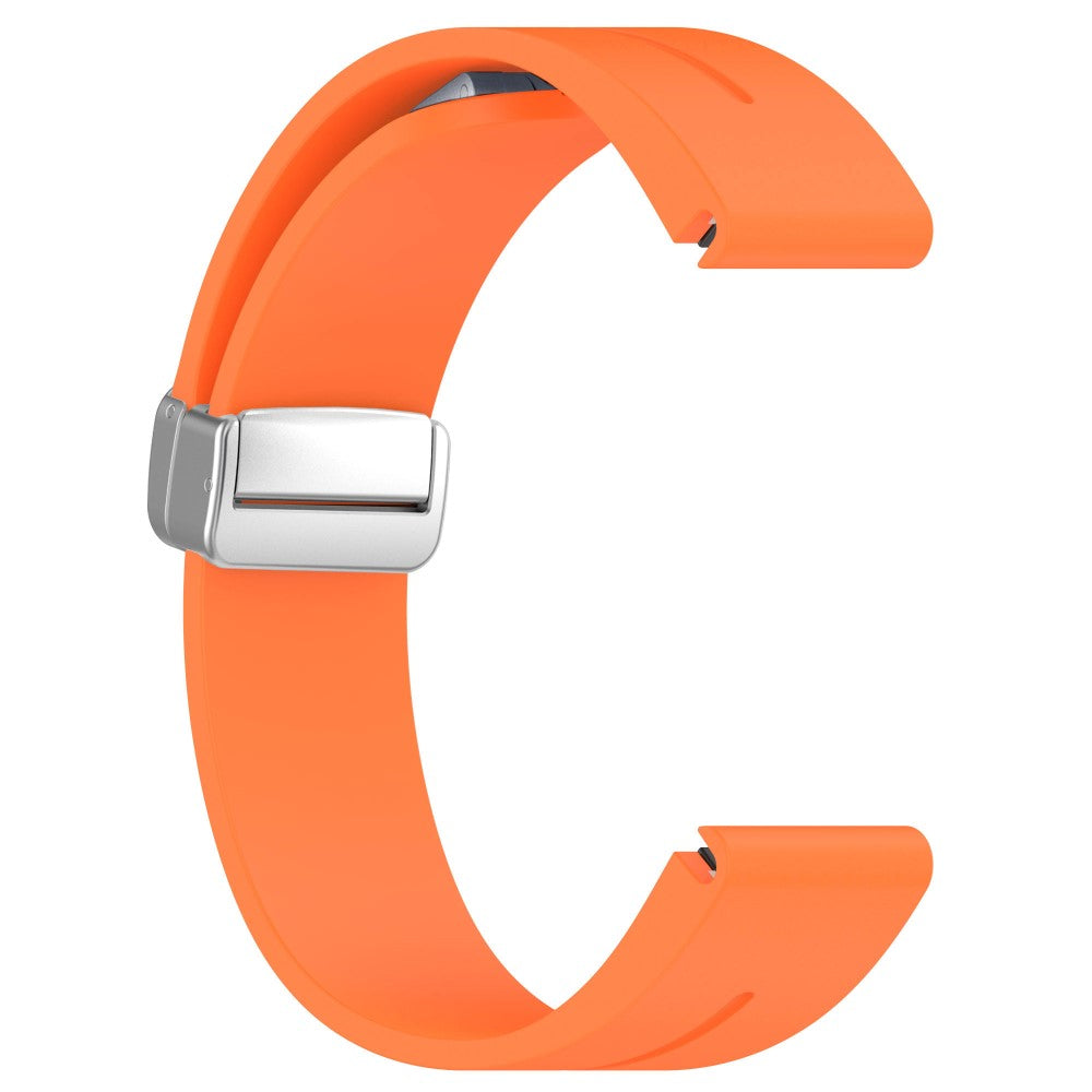 Helt Vildt Pænt Silikone Universal Rem passer til Garmin Smartwatch - Orange#serie_4