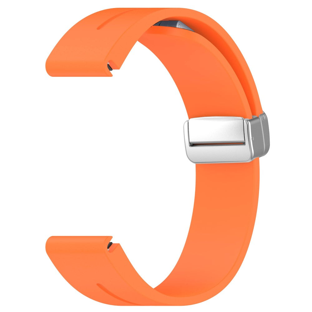 Helt Vildt Pænt Silikone Universal Rem passer til Garmin Smartwatch - Orange#serie_4