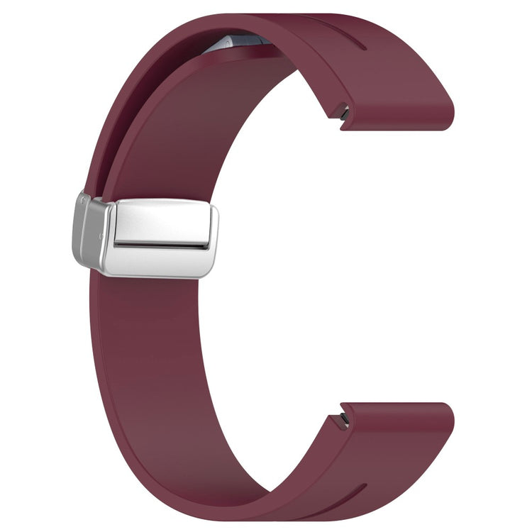 Helt Vildt Pænt Silikone Universal Rem passer til Garmin Smartwatch - Rød#serie_8