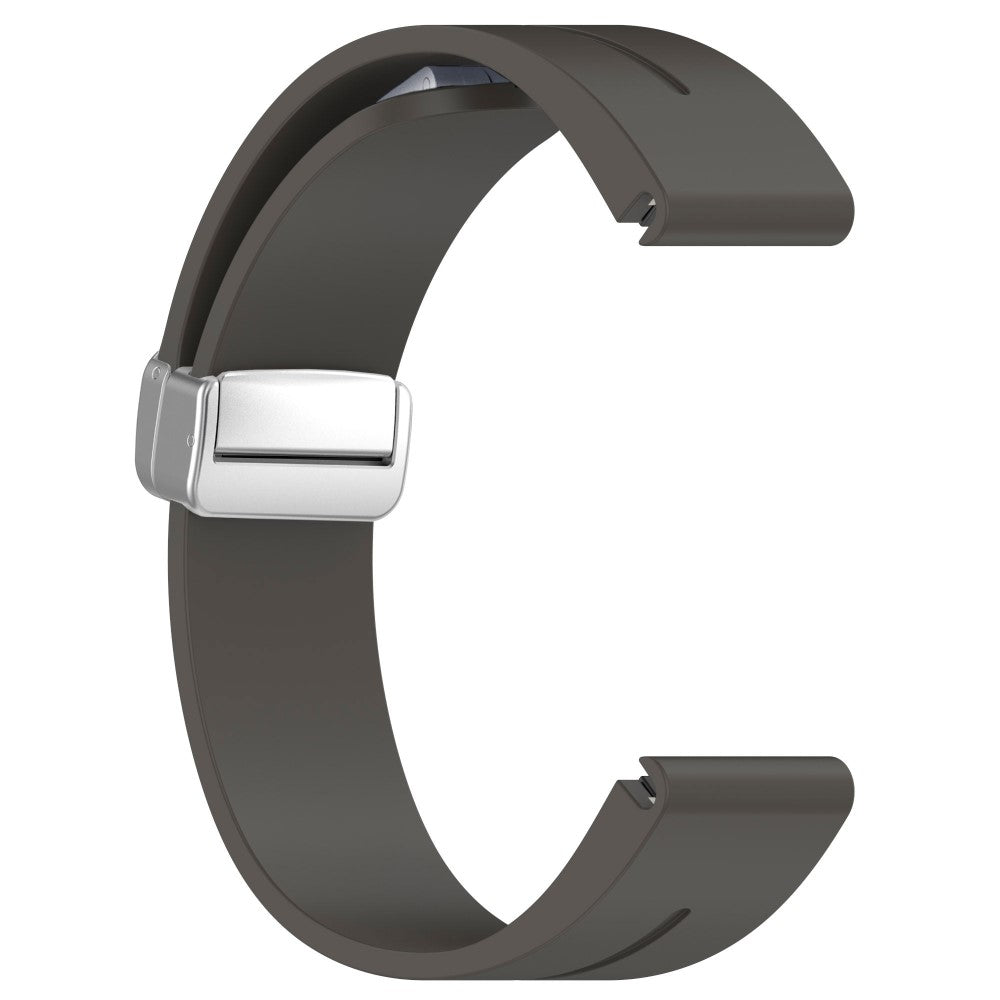 Helt Vildt Pænt Silikone Universal Rem passer til Garmin Smartwatch - Sølv#serie_10