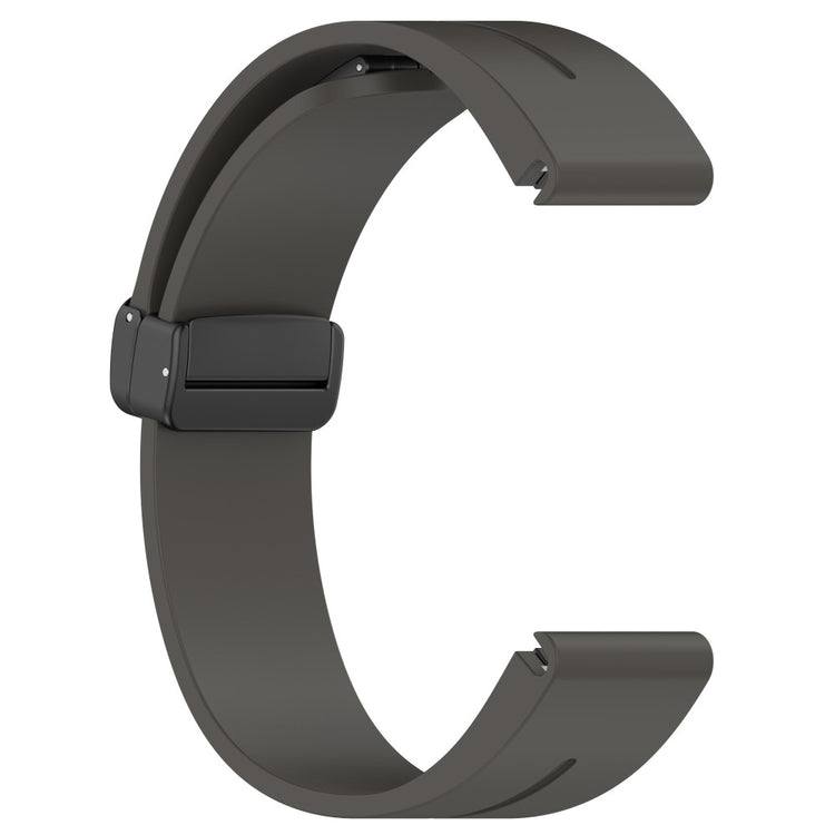 Vildt Elegant Silikone Universal Rem passer til Garmin Smartwatch - Sølv#serie_10