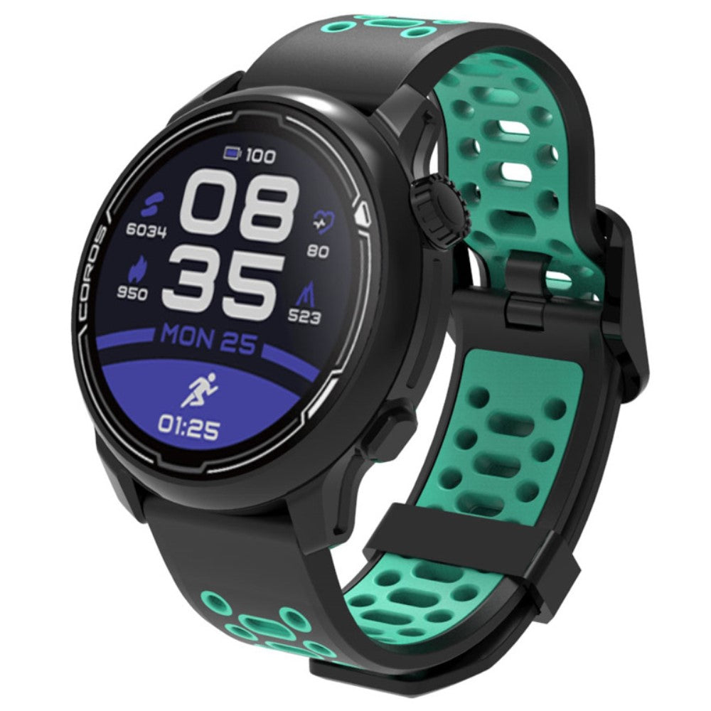 Rigtigt Pænt Silikone Universal Rem passer til Smartwatch - Blå#serie_4