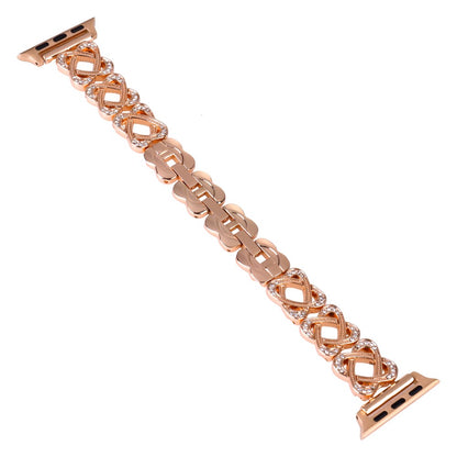 Helt Vildt Fed Metal Universal Rem passer til Apple Smartwatch - Pink#serie_3