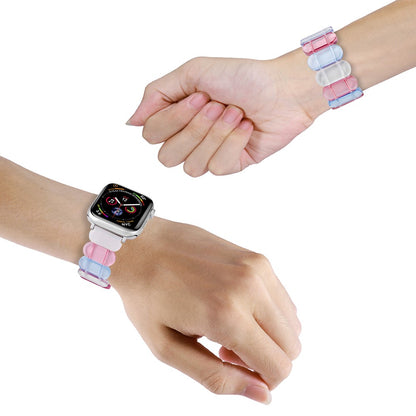 Watch Strap Apple Watch Series 41mm / 40mm / 38mm Elastic Band Bracelet - Multicolor#serie_4