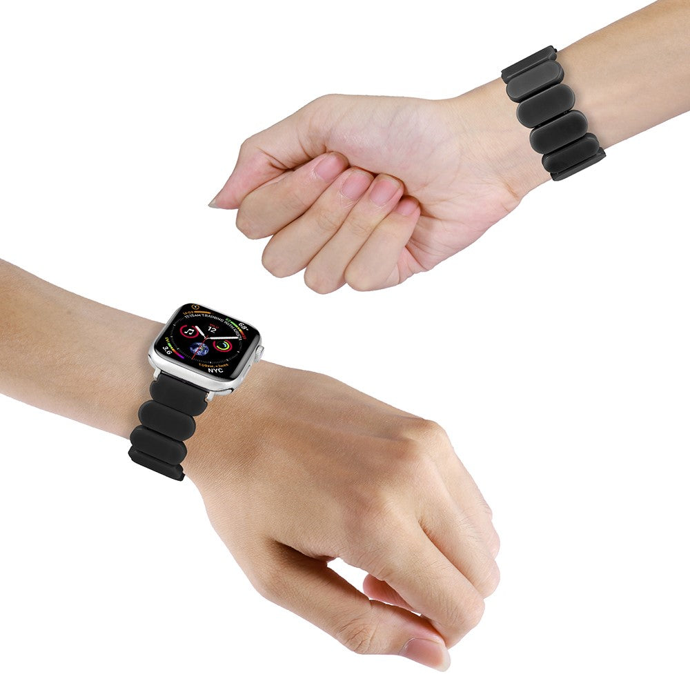 Watch Strap Apple Watch Series 41mm / 40mm / 38mm Elastic Band Bracelet - Black#serie_8