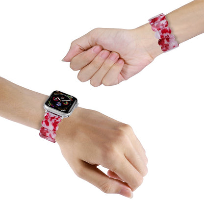 Watch Strap Apple Watch Series 41mm / 40mm / 38mm Elastic Band Bracelet - Hot Pink#serie_17