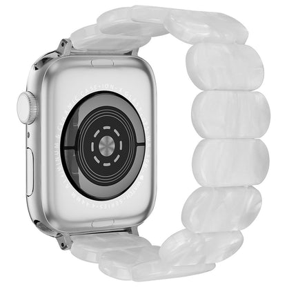 Rigtigt Cool Silikone Universal Rem passer til Apple Smartwatch - Hvid#serie_22