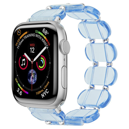 Sejt Silikone Universal Rem passer til Apple Smartwatch - Blå#serie_2