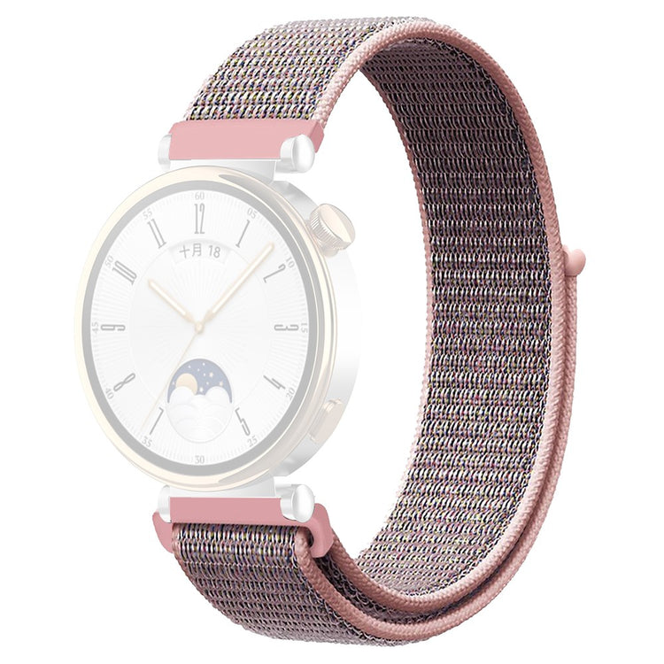 Vildt Elegant Nylon Universal Rem passer til Smartwatch - Pink#serie_2